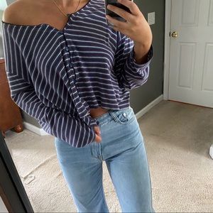 Red white and blue long sleeve